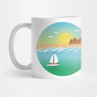 Beach Landscape Mug